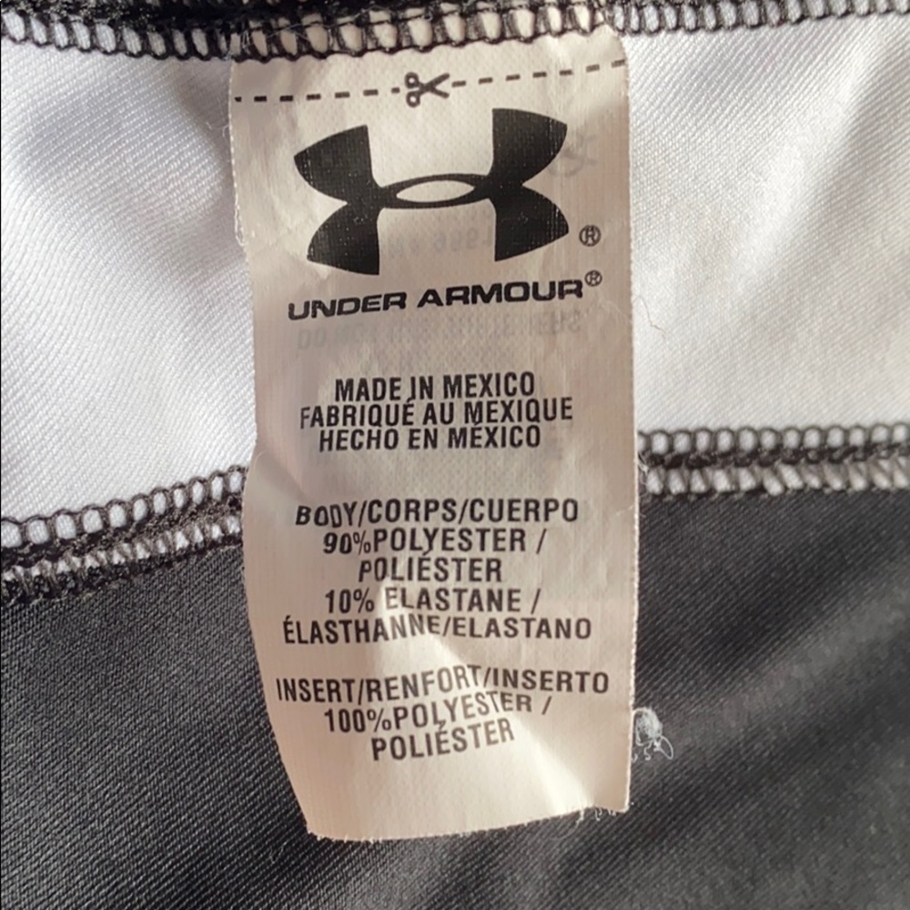 Under Armour Fitted Coupe Ajustee Black Shirt S - Picture 7 of 8